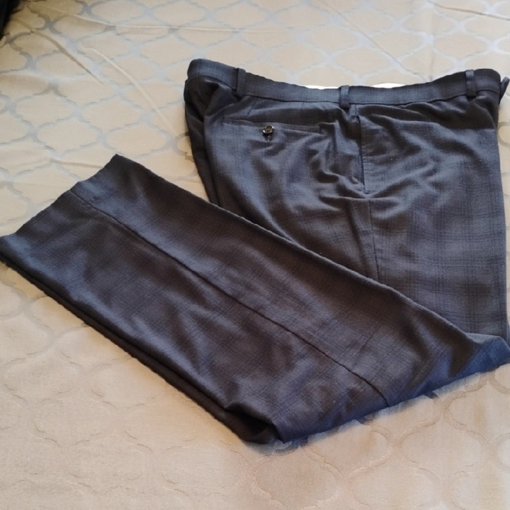 Ralph Lauren Soft Blue Patterned Men's Dress Pants 32Wx32L